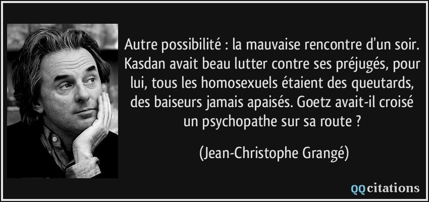 la mauvaise rencontre