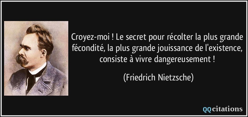 ... fécondité, la plus grande jouissance de l'existence, consiste à ... fécondité, la plus grande jouissance de l'existence, consiste à