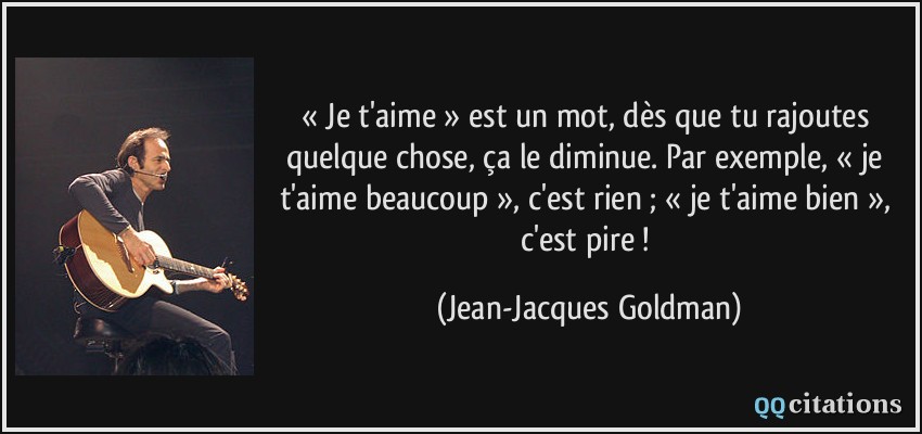 exemple de je t aime