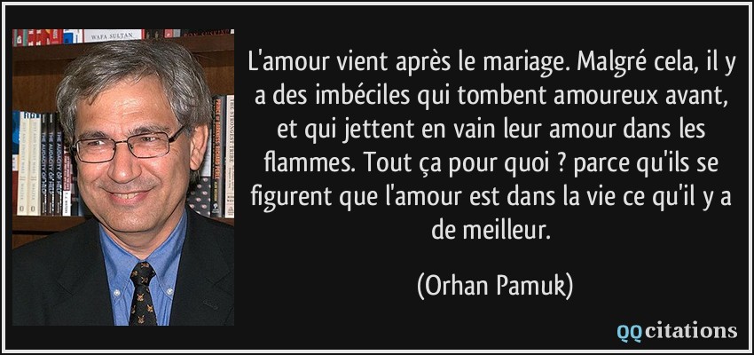 amour apres mariage